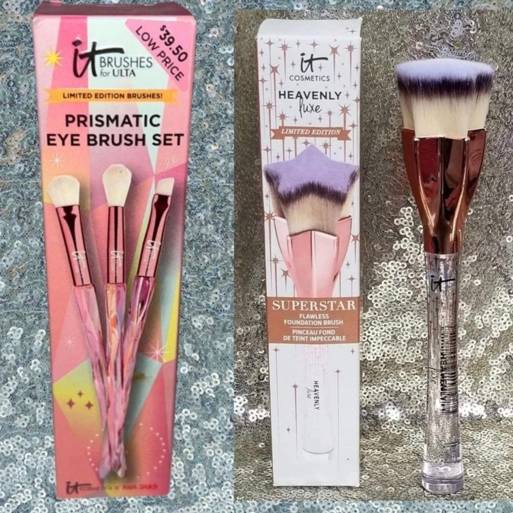 IT Cosmetics LIMITED EDITION Discontinued Brushes HTF Great for your Collection